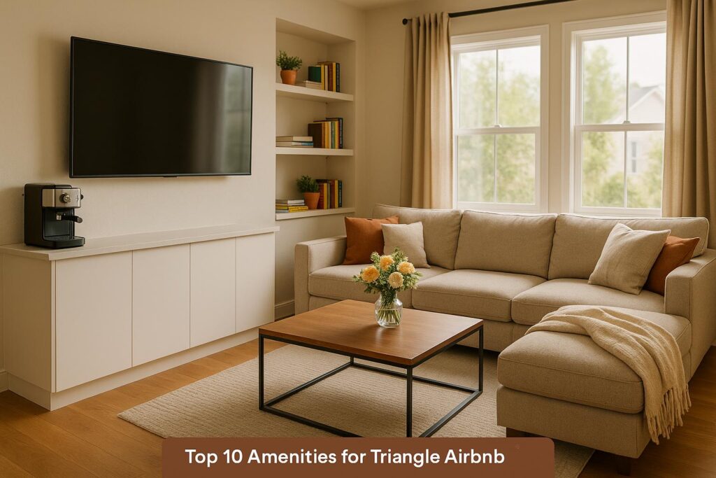 Top 10 Amenities for Triangle Airbnb Rentals