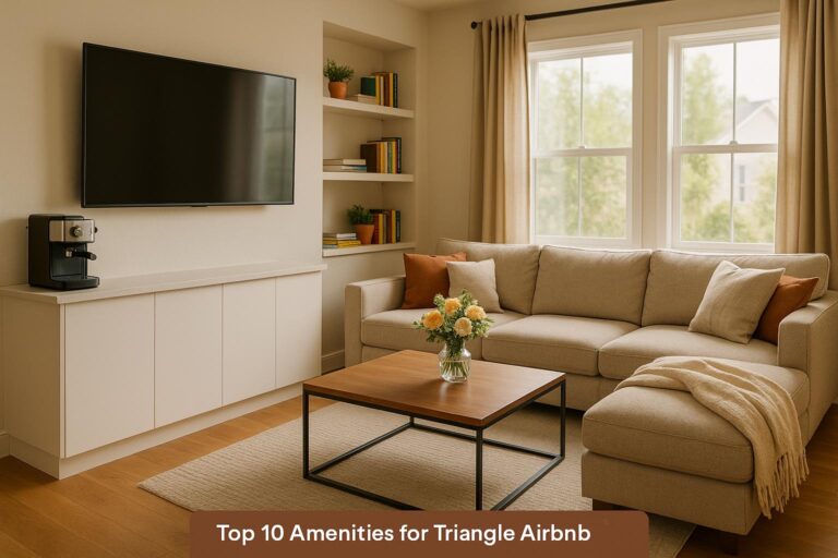 Top 10 Amenities for Triangle Airbnb Rentals