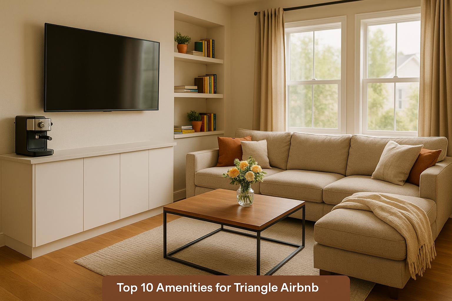 Top 10 Amenities for Triangle Airbnb Rentals