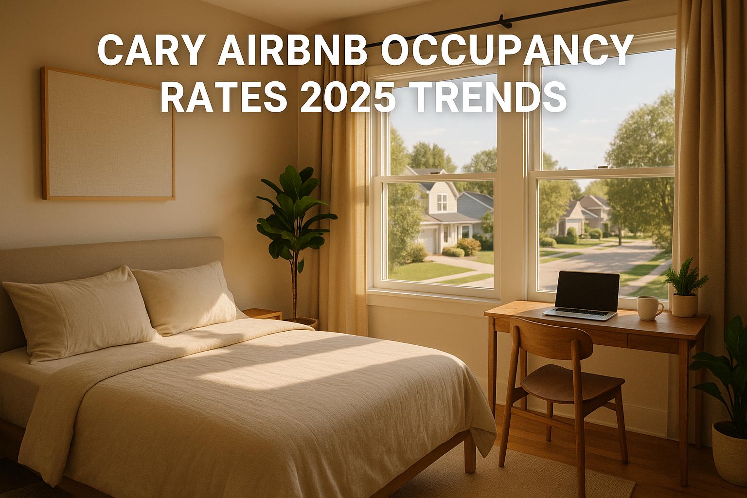 Cary airbnb occupancy rates 2025 trends